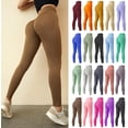 thumbnail image 2 of GDDXLM Leggings de entrenamiento con control de barriga para mujer, pantalones de yoga de cintura alta, pantalones deportivos para correr, fitness, senderismo, gimnasio, entrenamiento, 2 of 3