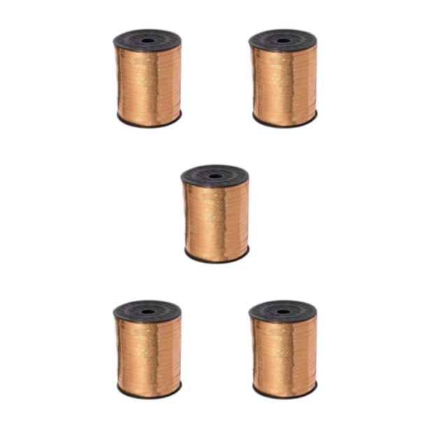 Cateissary Cinta de plástico brillante y multifuncional para decoraciones de bodas y fiestas, globo de cinta brillante, dorado champán Type2 NO2