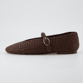 thumbnail image 3 of Cushionaire Women's Bistro Woven Mary Jane Flat +Memory Foam, Wide Widths Available, 3 of 7