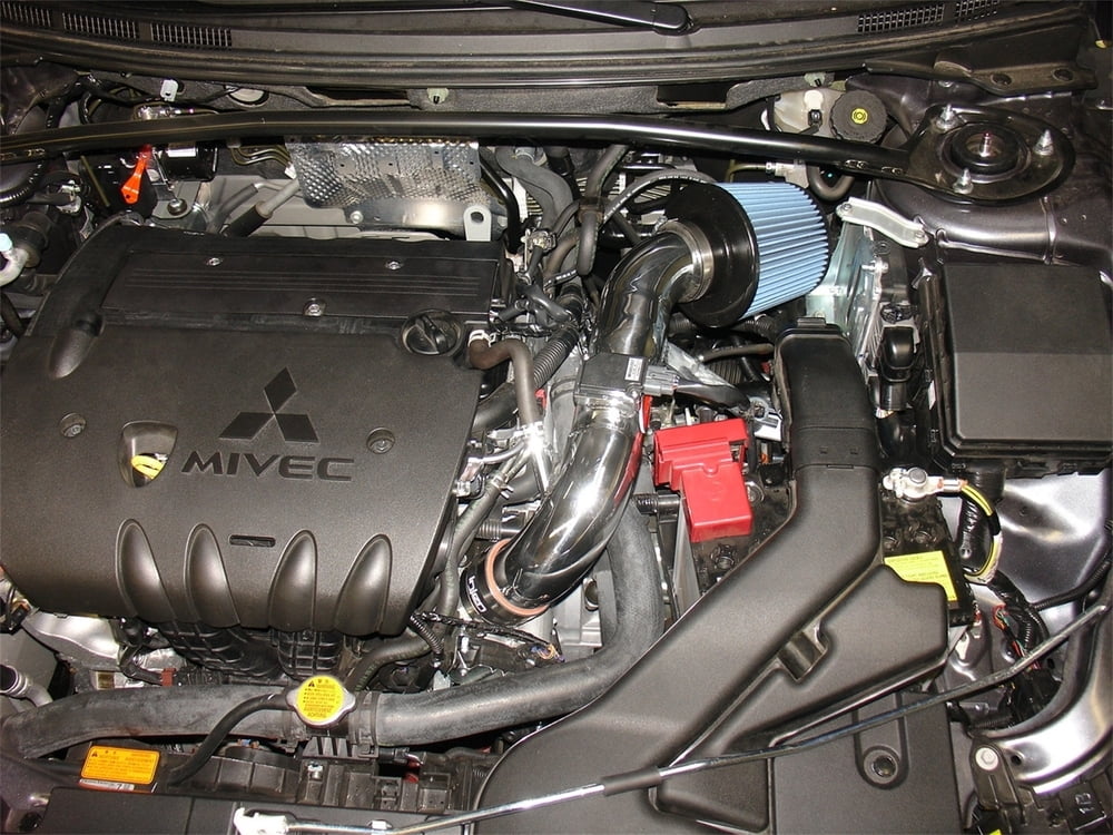Injen 08-13 Lancer/Outlander Sport 2.0L 4 Cyl. Polished Short Ram Intake w/ MR Tech/Air Fusion Fits select: 2021 TOYOTA TUNDRA DOUBLE CAB SR/SR5, 2008-2013 MITSUBISHI LANCER