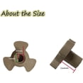 thumbnail image 3 of 2 PCS Microwave Oven Turntable Coupler Y-Shaped Shaft Holder Glass Tray Guide Support with Port for 1.6cm Height Roller(Color Random), 3 of 5