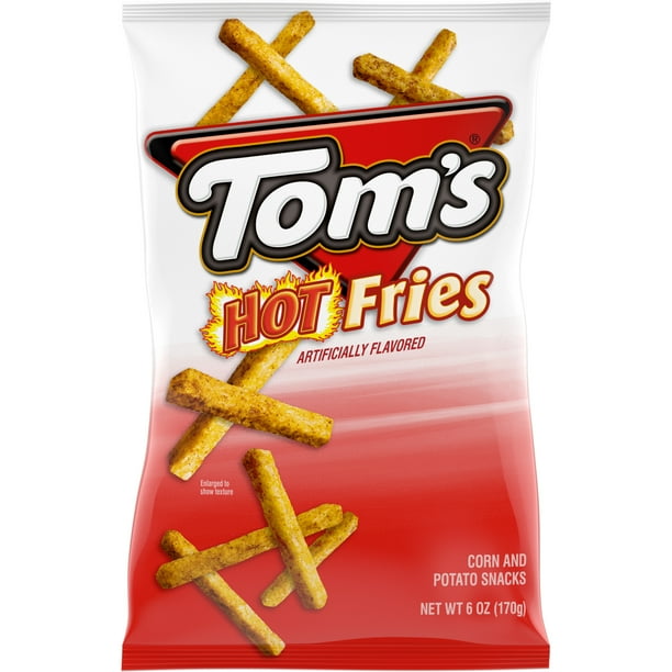 Tom's Hot Fries, 6 oz Bag