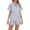 Sketch Leaf, variant on LUBOT 100% Cotton Pajamas for Women 2 Piece PJ Set Woven Poplin Ladies Button Down Short Sleeve Summer Sleepwear Floral Sketch M