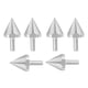 thumbnail image 5 of Kit de 6 tornillos M5 para parabrisas de motocicleta, pernos de punta, accesorios de montaje Plata, 5 of 9
