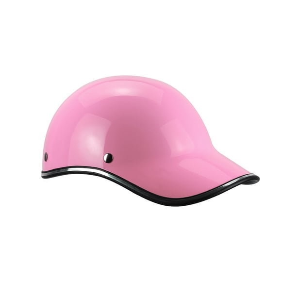 Kenally Casco de moto para mujer, casco de motocicleta ajustable portátil para exteriores, Protector de cabeza, equipo de ciclista, bloqueo cómodo Gafas de moto Rosado Kenally VI017429-04