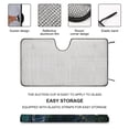 thumbnail image 3 of Car Windshield Sun Shade Foldable UV Ray Sun Visor Protector Sunshade to Keep Your Vehicle Cool (55" x 30"), 3 of 8