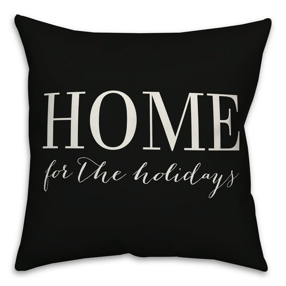 Creative Products Home for the Holidays 18x18 Indoor / Outdoor Pillow