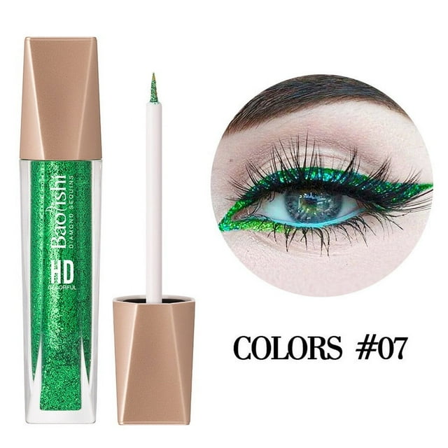 Xihbxyly Lápiz Delineador de Ojos, Sombra de Lentejuelas Deslumbrantes, Iluminador, Efecto Perlado, Glamour Diario, Perfecto para Fiestas, Fórmula de Larga Duración.