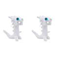 thumbnail image 1 of Peluche de 984 pulgadas juguete de dragón bailando suave almohada de juguete de animales de peluche de Anime color blanco, 1 of 5