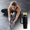 thumbnail image 4 of Unique Bargains 1 Pc Bowknot Thermal Bottle Drinkware Accessory for Home Yellow Cloth, 4 of 5