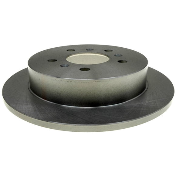 Raybestos 580401R Rotor de freno de disco de grado profesional, plateado, 10,94