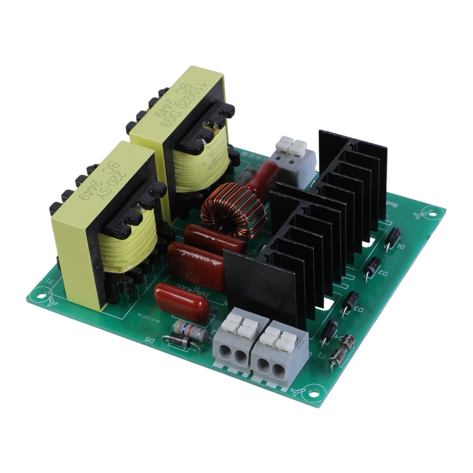 Ultrasonic Cleaner Circuit Board Kits, 150W 40KHz Power with 3 Transducers for Efficient Cleaning