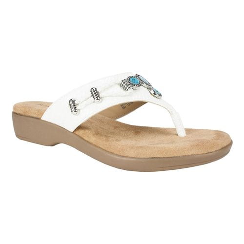Rialto Women S Rialto Bianna Thong Sandal Walmart Com
