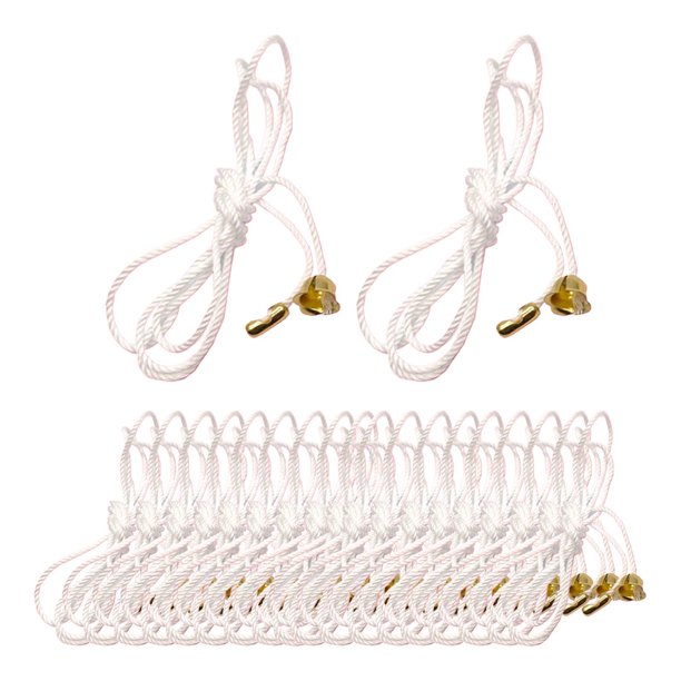 20 piezas de interruptor de ventilador de techo, cable de tracción para luz, decoración colgante, regalos, bricolaje, hogar, tirador Oro