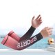 thumbnail image 5 of Manga Del Brazo Tmvgtek 1 Par De Fundas Para Puños Unisex Para Ciclismo, Correr, Protección Solar, Mangas Para Brazos (Rojo), 5 of 5