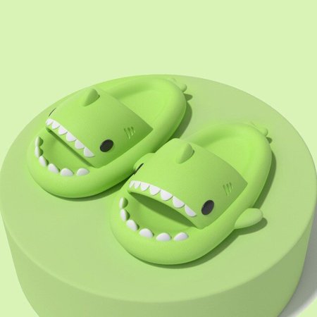 

QWZNDZGR Man Women Shark Slippers Summer Beach Anti-Skid Cute Couple Parents Kids Outdoor Cool Indoor Household Funny Slippers Hot