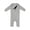 AC-Heather Grey, variant on Inktastic Country Crow Caw. Silhouette Baby Romper Coveralls