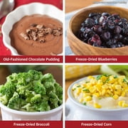 4Patriots Fruit, Veggie & Snack Emergency Food Supply Survival Kit, Perfect for Camping, Freeze Dried Preparedness Food, Designed to Last 25 Years, Be Ready with 120 Servings of Vital Nutrition…