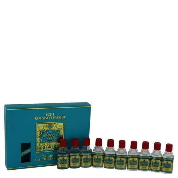 4711 par 4711 Coffret Cadeau -- Comprend Dix (10) Taille de Voyage Eau de Cologne.10 oz dans une Boîte-Cadeau pour Hommes