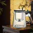 thumbnail image 3 of Binmer Household Thickened Teapot One-button Press-type Liner Filter High-end Tea Water Separation Glass Teapot, 3 of 5