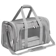 thumbnail image 1 of Transportadora para mascotas LEHNI, plegable de lados blandos, aprobada por TSA, 1 of 7