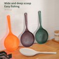 thumbnail image 2 of CNKOO Kitchen Colander Enlarged Deepen Long Handle High Temperature Resistant Quick Drainage Plastic Food Grade Noodle Colander Spoon Soup Filter Cooking Tool, 2 of 12