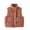 Red, variant on Esaierr 3-12Y Toddler Kids Boys Girls Winter Sleeveless Cotton Jacket Solid Color Warm Vest Zipper Thickened Waistcoat Coats