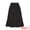 Black, variant on DARING DIVA Women's Elastic High Waisted Pleated A Line Midi Skirt X-Small Khaki
