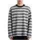 thumbnail image 2 of Ceisia Men's Ink-Brush Stripe Long-Sleeve T-Shirt | Relaxed Summer Casual Top Gift, 2 of 8
