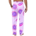 thumbnail image 5 of Pantalones largos para hombre con estampado de cintura elástica y bolsillo con cordón, pantalones largos de poliéster para hombre, 5 of 5