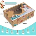 thumbnail image 2 of 12 cajas grandes de galletas navideñas con ventana, cajas de regalo navideñas, cajas de embalaje de pasteles de magdalenas de panadería kraft de grado alimenticio para regalos que ofrecen dulces para, 2 of 5
