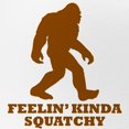thumbnail image 2 of CafePress - Feelin Kinda Squatchy - Adjustable Unisex Printed Trucker Hat with Mesh Back, 2 of 10