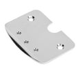 thumbnail image 3 of Guitar Neck Plate, Brass-plated Hinge Instrument Replacement Musical Tele Neck Plate  For 3-String Cigar Box, 3 of 8