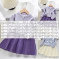 thumbnail image 4 of WXFAZCVU Girls School Outfits Flower Button Down Sweater and Skirt Set Kids Trendy Clothes Size 5 Years, 4 of 5