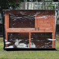 thumbnail image 4 of Black Oxford Cloth Double Layer Dust Proof Cover Accessory for Rabbit Hutch and Poultry Cage, 4 of 4
