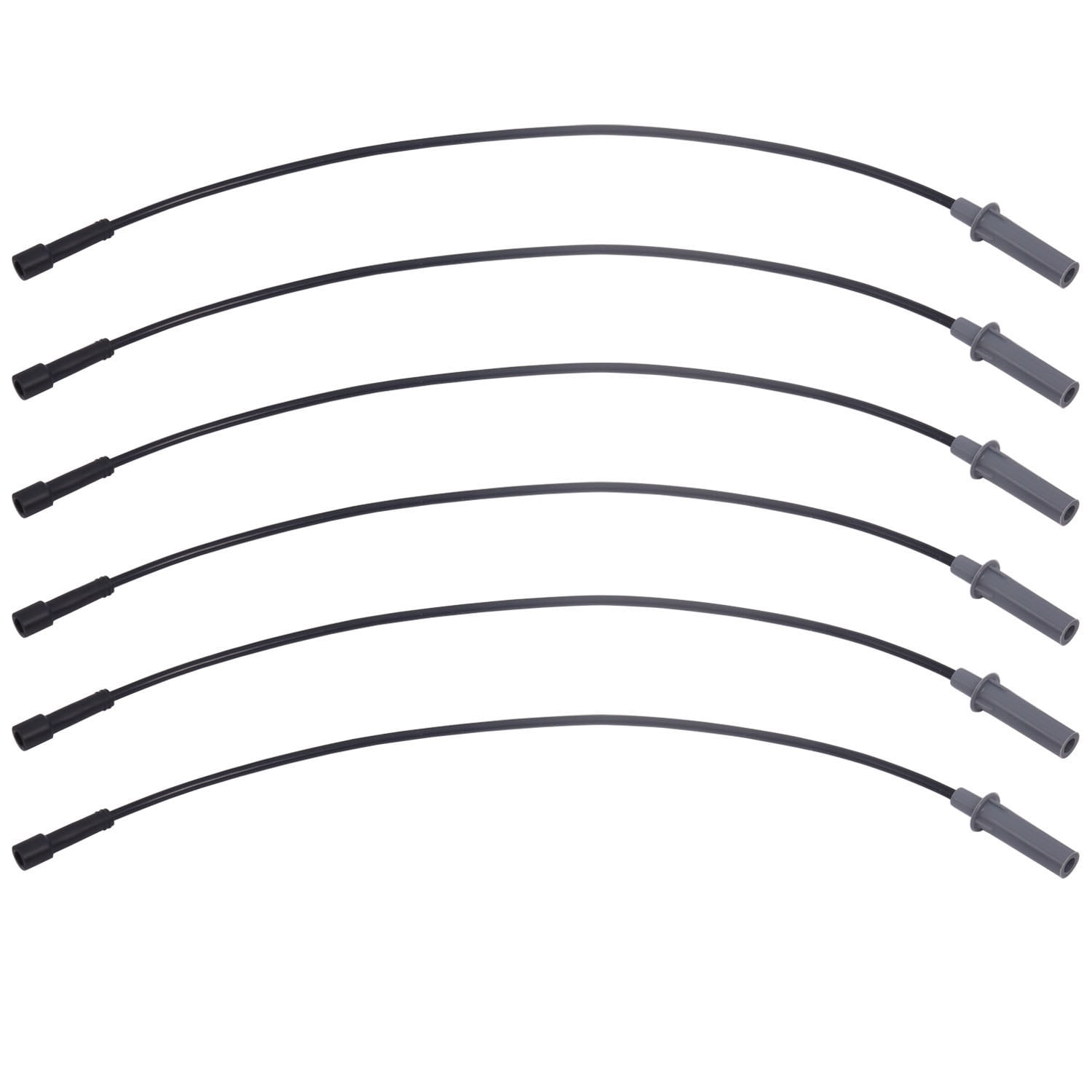 Set of 1 ISA Square UF305 Ignition Coil Pack with 7mm 27703 Spark Plug Wire Set For Dodge Caravan Chrysler Town & Country VW Volkswagen Routan 2001 2002 2003 3.8L V6 Replacement for UF633