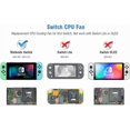 thumbnail image 2 of Replacement Internal Cooling Fan Compatible with Nintendo Switch HAC-001, CPU Heatsink Cooler with Screwdriver, 2 of 5