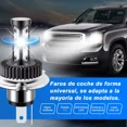 thumbnail image 3 of 2 Faro Led Moto H4 9003 Hb2 Cob Luz Alta Y Baja Foco 6000k, 3 of 8