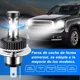 thumbnail image 3 of 2 Faro Led Moto H4 9003 Hb2 Cob Luz Alta Y Baja Foco 6000k, 3 of 8