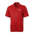 thumbnail image 2 of Men's Cutter & Buck Red Houston Cougars Virtue Eco Pique Recycled Polo, 2 of 3