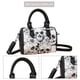 thumbnail image 2 of Bolso de hombro Boston con estampado de calavera, Bolso de mano para mujer con cremallera, Bolso Hobo de cuero PU, 2 of 8