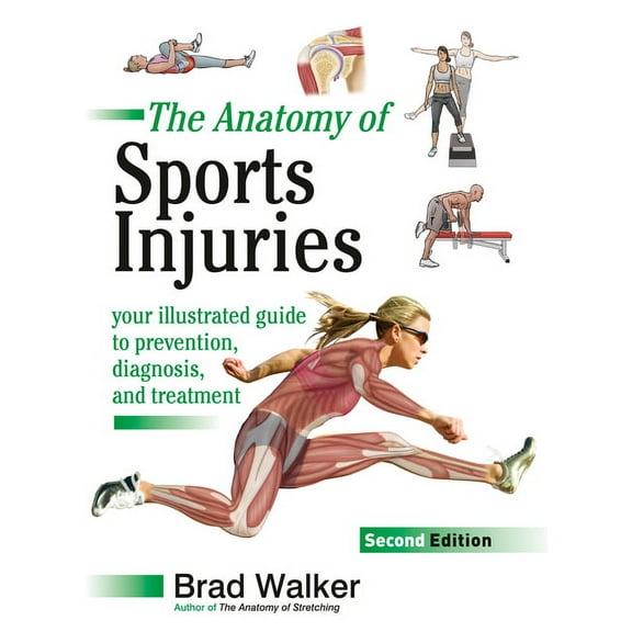 The Anatomy of Sports Injuries, Second Edition: Your Illustrated Guide to Prevention, Diagnosis, and Treatment, (Paperback)