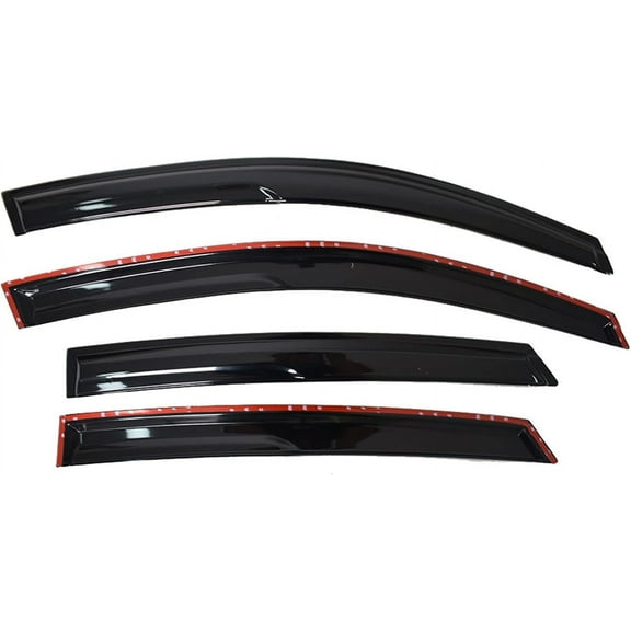 SEBLAFF 4Pcs Sedan Smoke Window Visors Shades Shade Visor Rain Guards Replacement for Honda Civic 2016 2017 2018 2019 2020