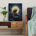 thumbnail image 5 of Qisvanset 12x16 Inch Vintage Royal Cat Portrait Canvas Print Wall Art, 5 of 5