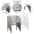 thumbnail image 5 of Emma + Oliver Starter Study Carrel in Nebula Grey Finish, 5 of 9