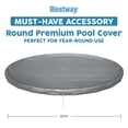 thumbnail image 2 of Bestway Round Pool Cover for 22' Above Ground Pools with Polar-Shield Winter Protection, 2 of 10