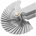 thumbnail image 3 of Jauge de Pitch, 52 Pcs Vis en Acier Filetée Jauge de Filetage Métrique + Pouce 55° + 60° Mesure de Filetage Professionnelle, 3 of 5