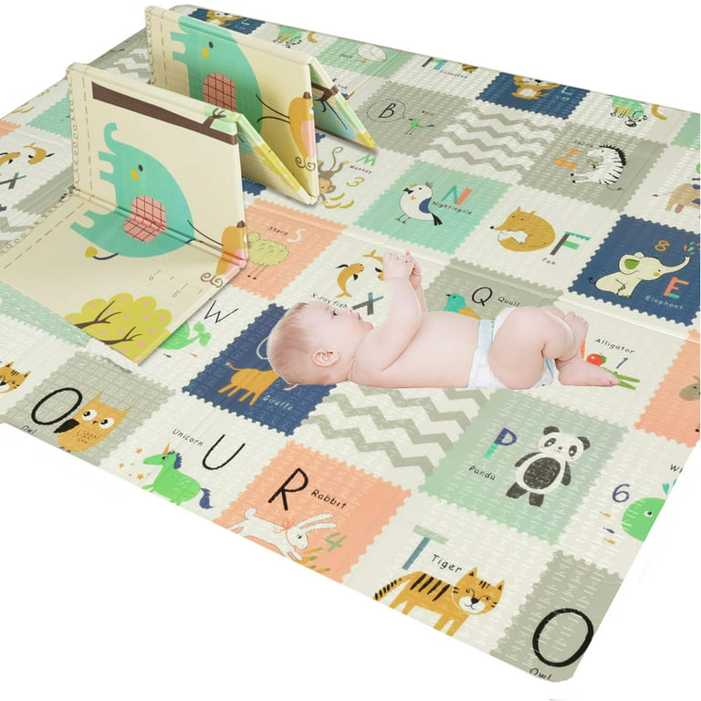 Baby Play Mat 79 x 63, Extra Large Play Mat for Baby, Non-Slip