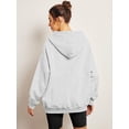 thumbnail image 3 of Womens Oversized Sweatshirts Pullover Hoodies Fleece Sweaters, 3 of 5
