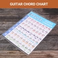 thumbnail image 3 of Acoustic Guitar Practice Chords Scale Chart Guitar Chord Fingering Diagram Lessons Music for Guitar Beginner,S, 3 of 5